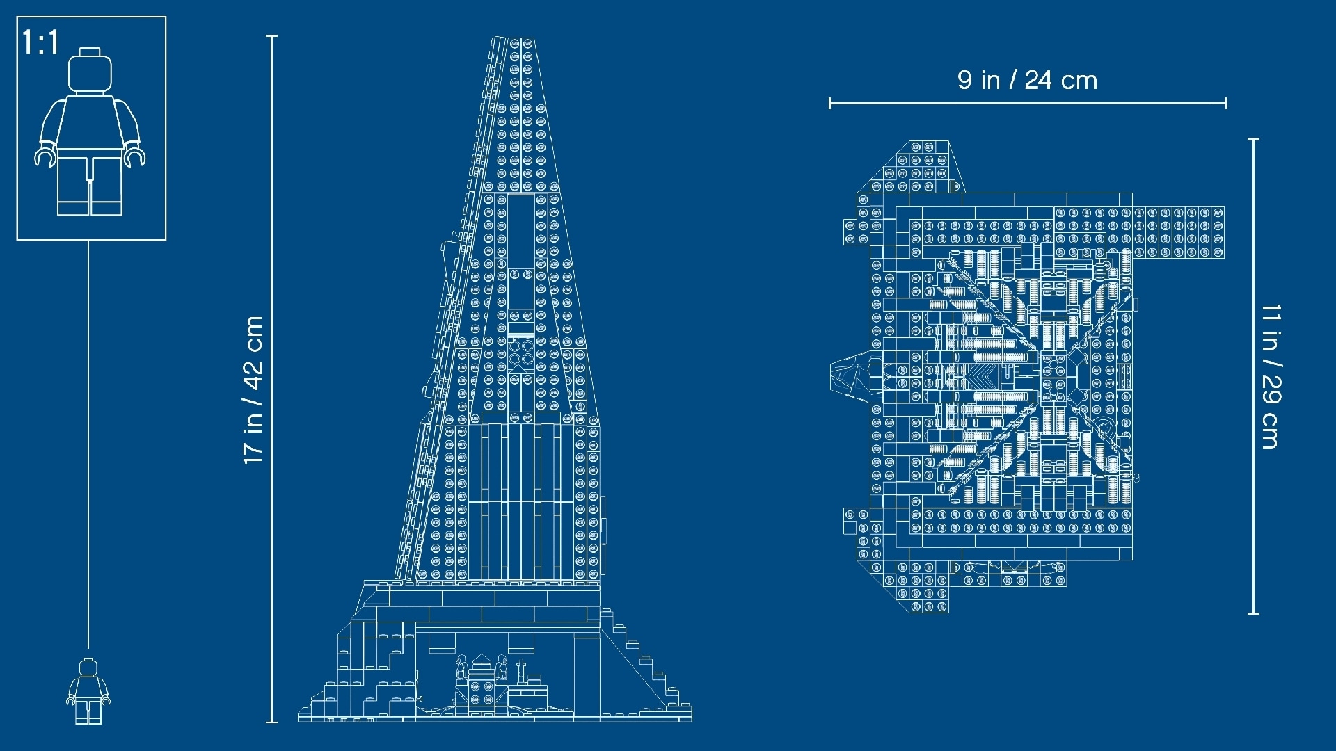 مجموعة بناء دارث فيدر كاسل من ليغو® ستار وورز™