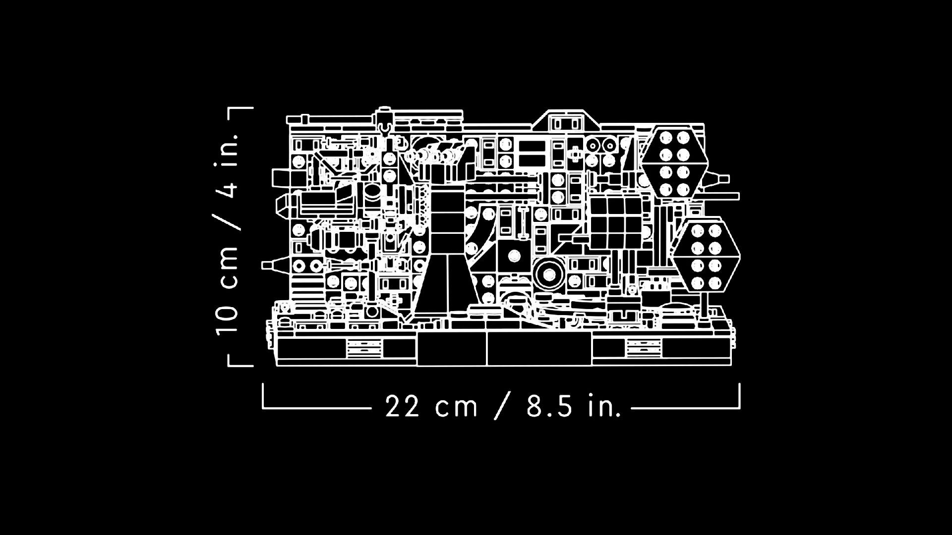LEGO® Death Star™ Trench Run Diorama