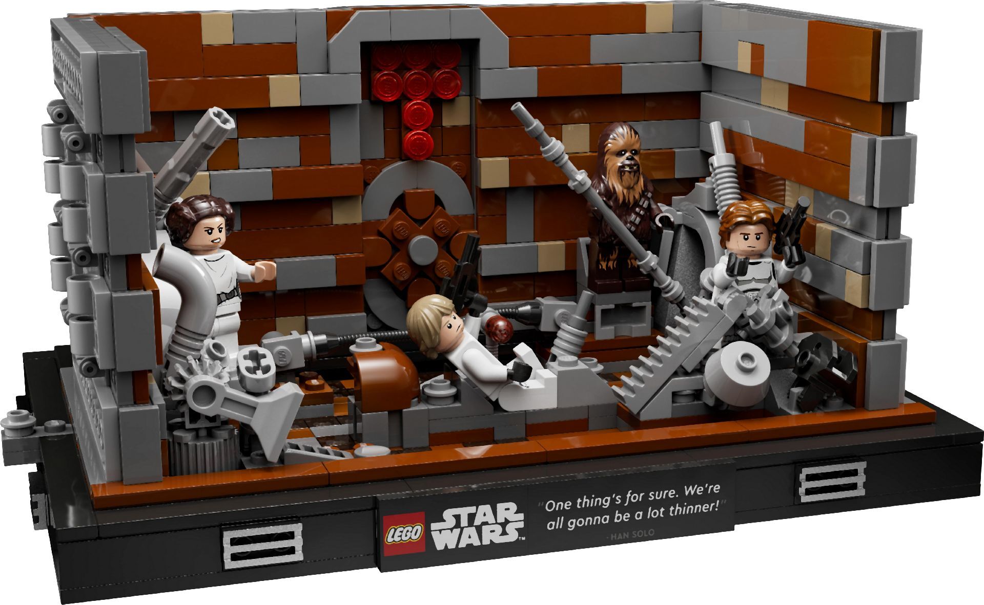 LEGO® Death Star™ Trash Compactor Diorama