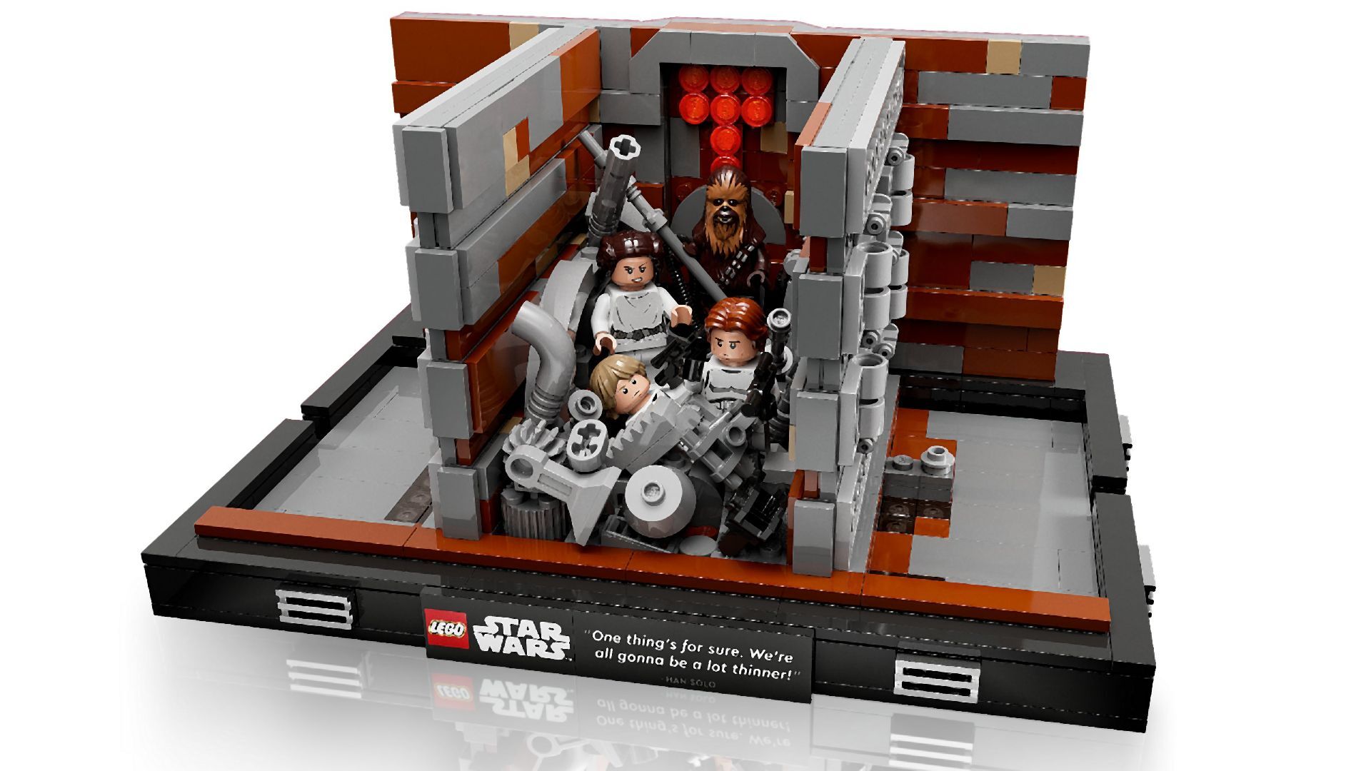 LEGO® Death Star™ Trash Compactor Diorama