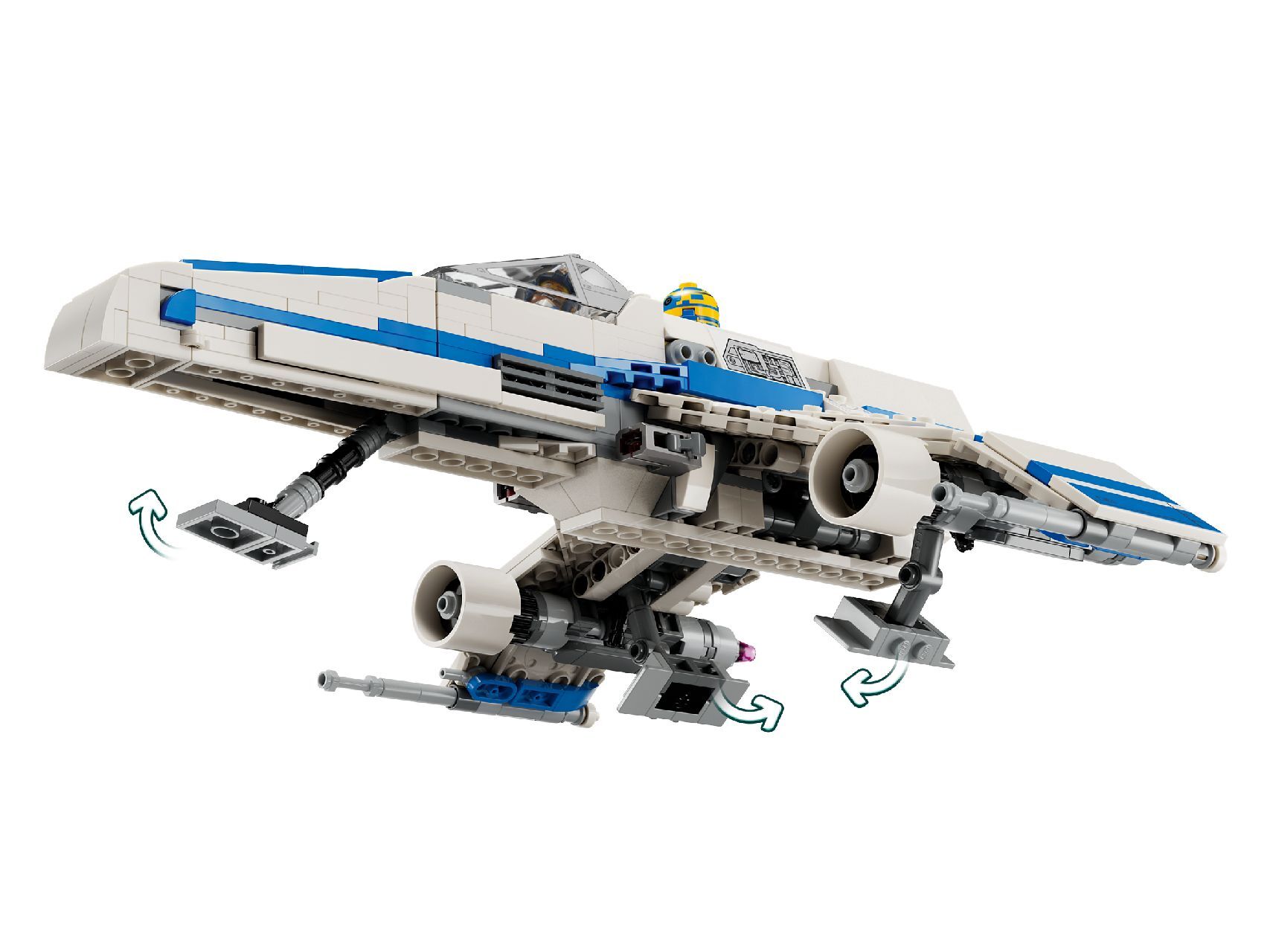 LEGO® New Republic E-Wing™ vs. Shin Hati’s Starfighter™