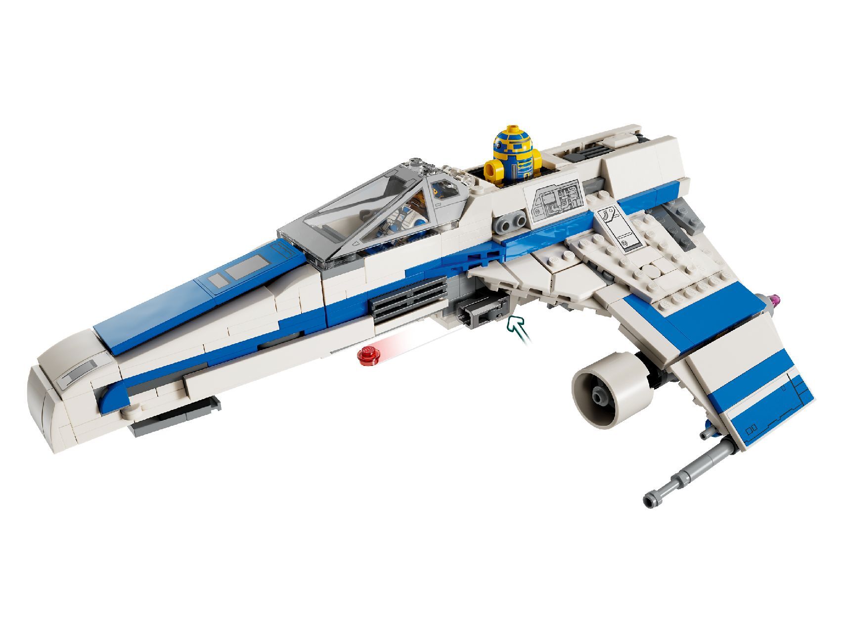 LEGO® New Republic E-Wing™ vs. Shin Hati’s Starfighter™