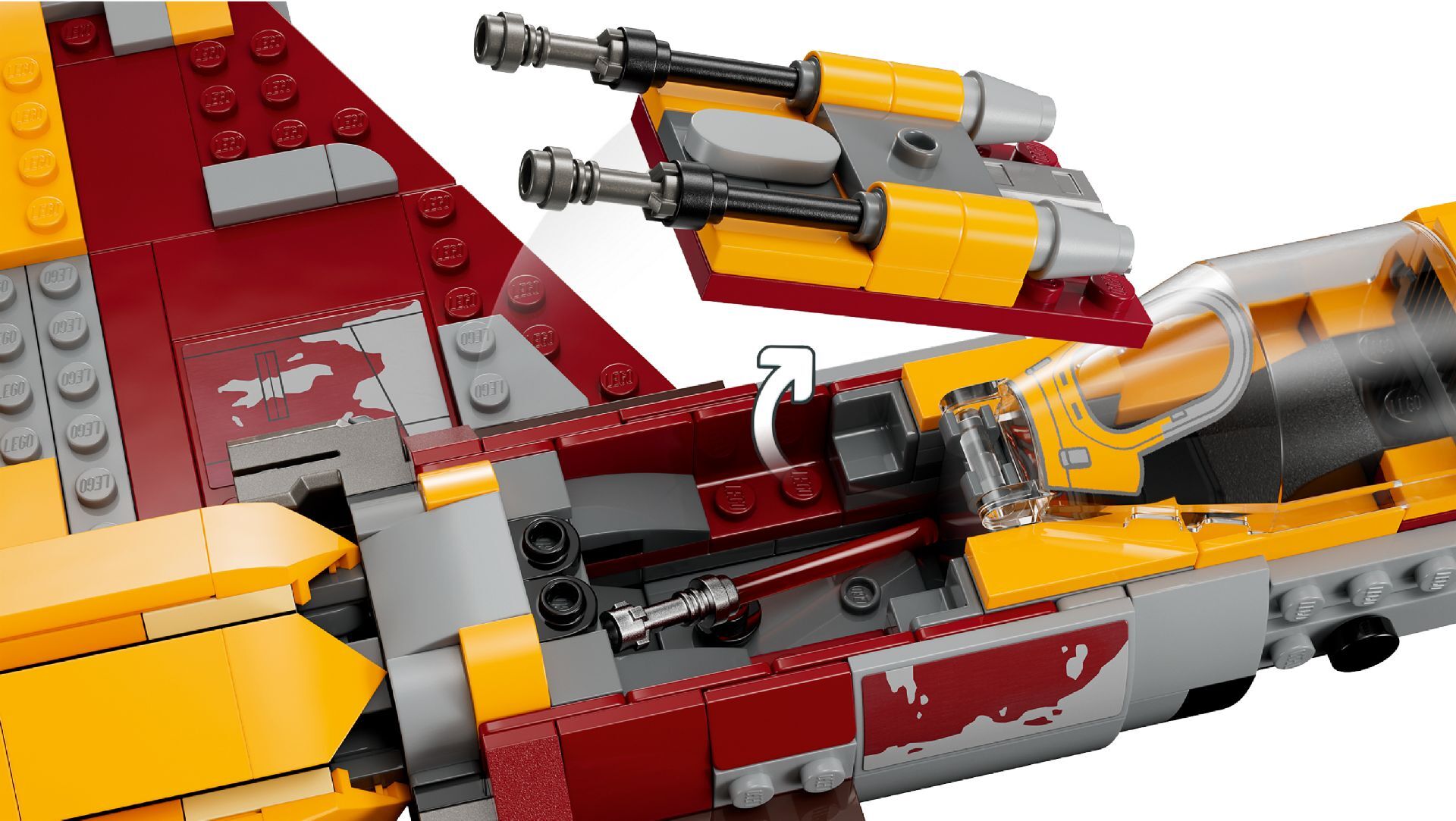 LEGO® New Republic E-Wing™ vs. Shin Hati’s Starfighter™