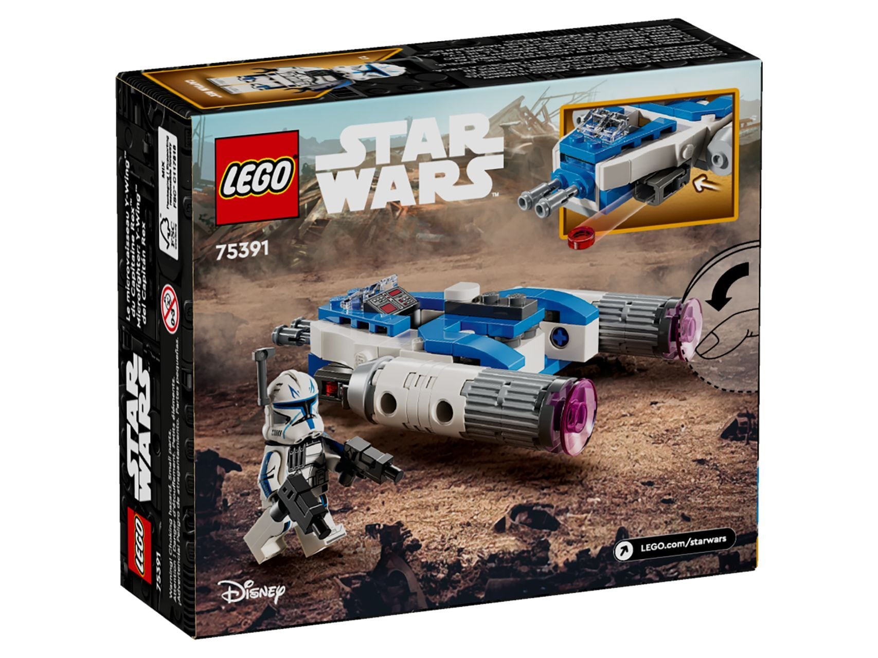 LEGO® Captain Rex™ Y-Wing™ Microfighter