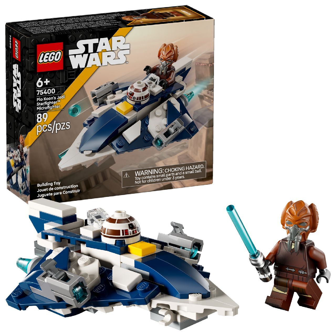 LEGO® Plo Koon's Jedi Starfighter™ Microfighter
