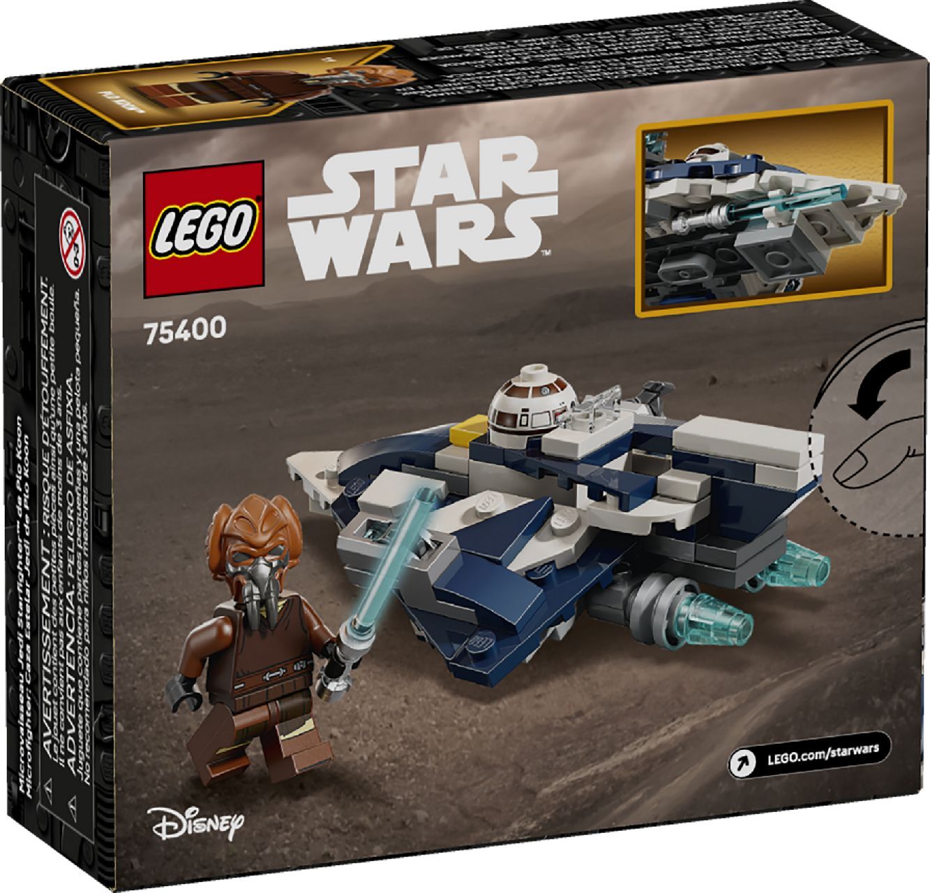 LEGO® Plo Koon's Jedi Starfighter™ Microfighter