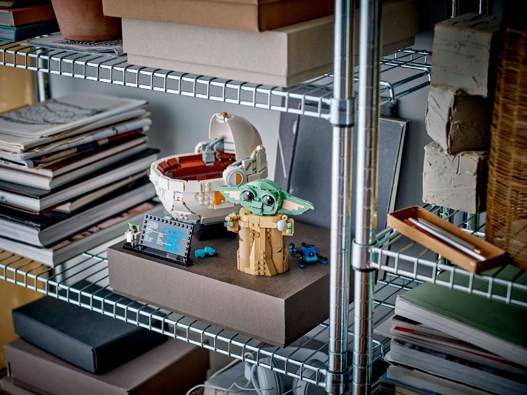 LEGO® Grogu™ with Hover Pram