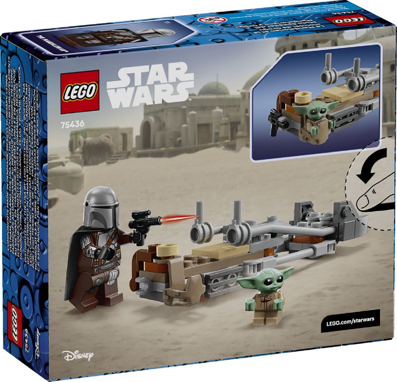 LEGO® The Mandalorian & Grogu's Speeder Bike™