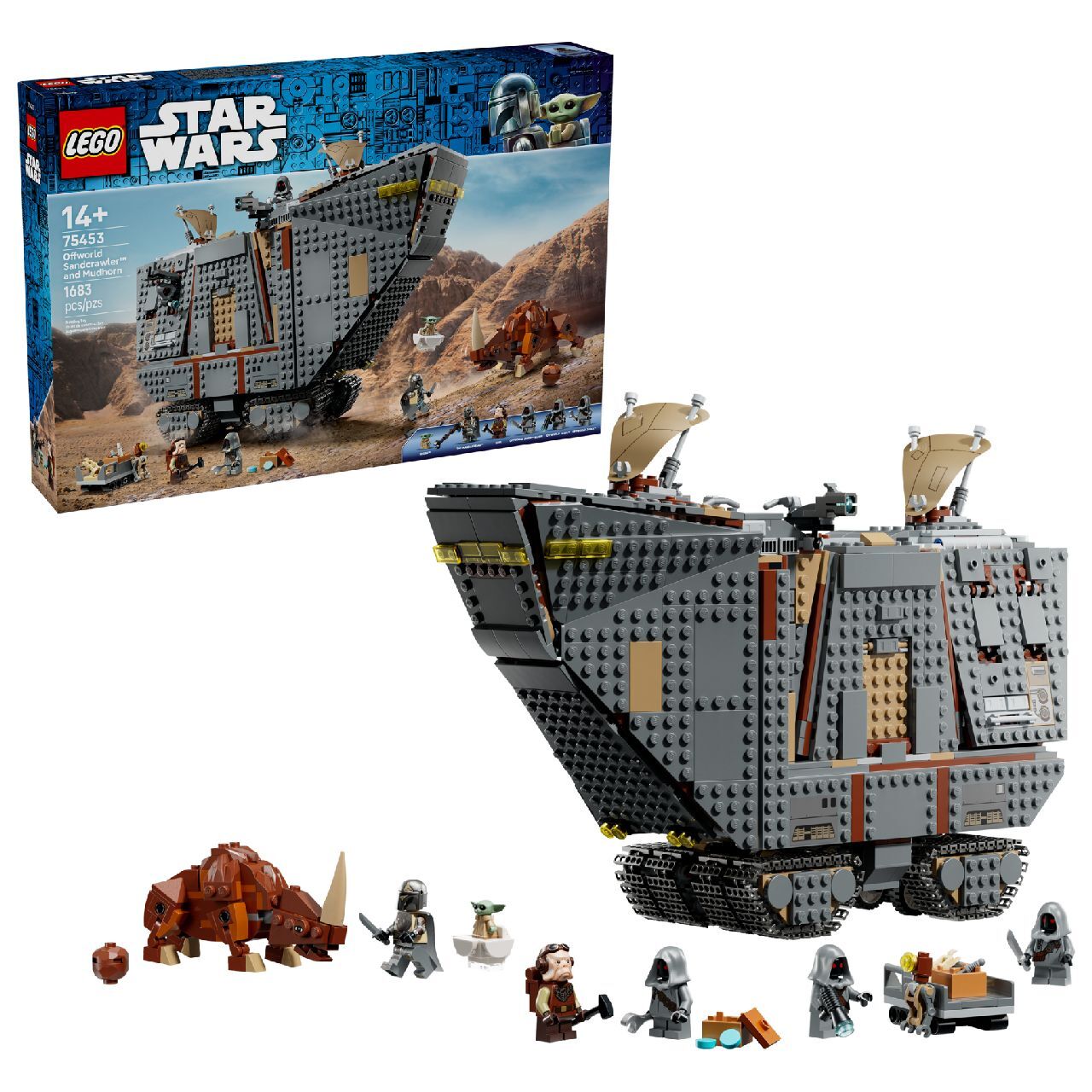 LEGO® Offworld Sandcrawler™ and Mudhorn