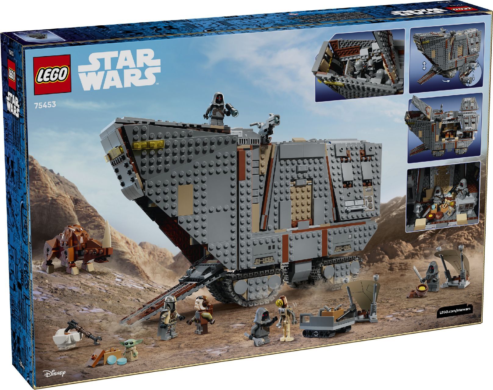LEGO® Offworld Sandcrawler™ and Mudhorn