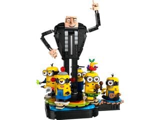 LEGO® Brick-Built Gru and Minions