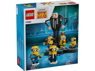 LEGO® Brick-Built Gru and Minions
