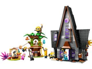 مجموعة بناء منزل عائلة جرو والمينيون من LEGO®