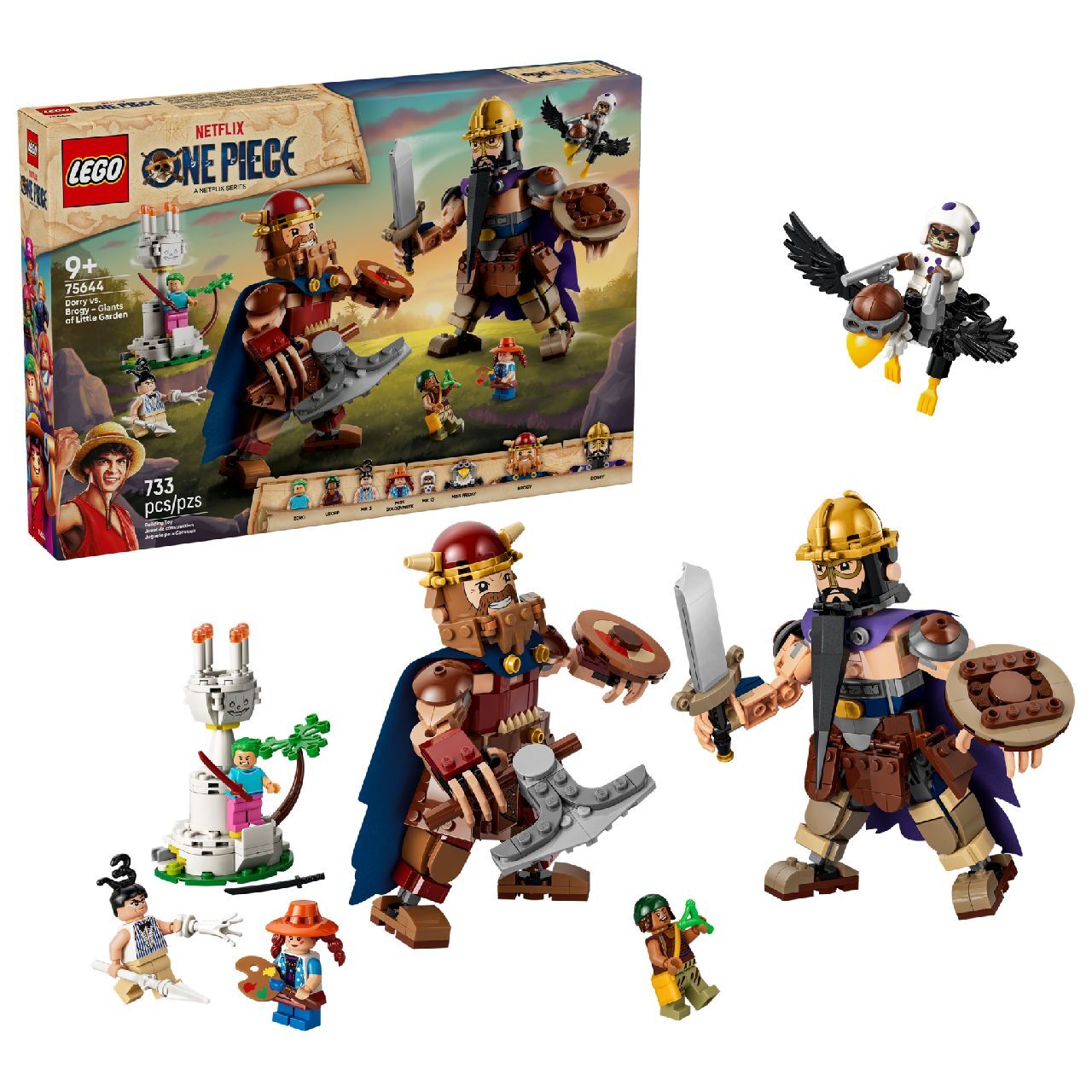 LEGO® Dorry vs. Brogy – Giants of Little Garden