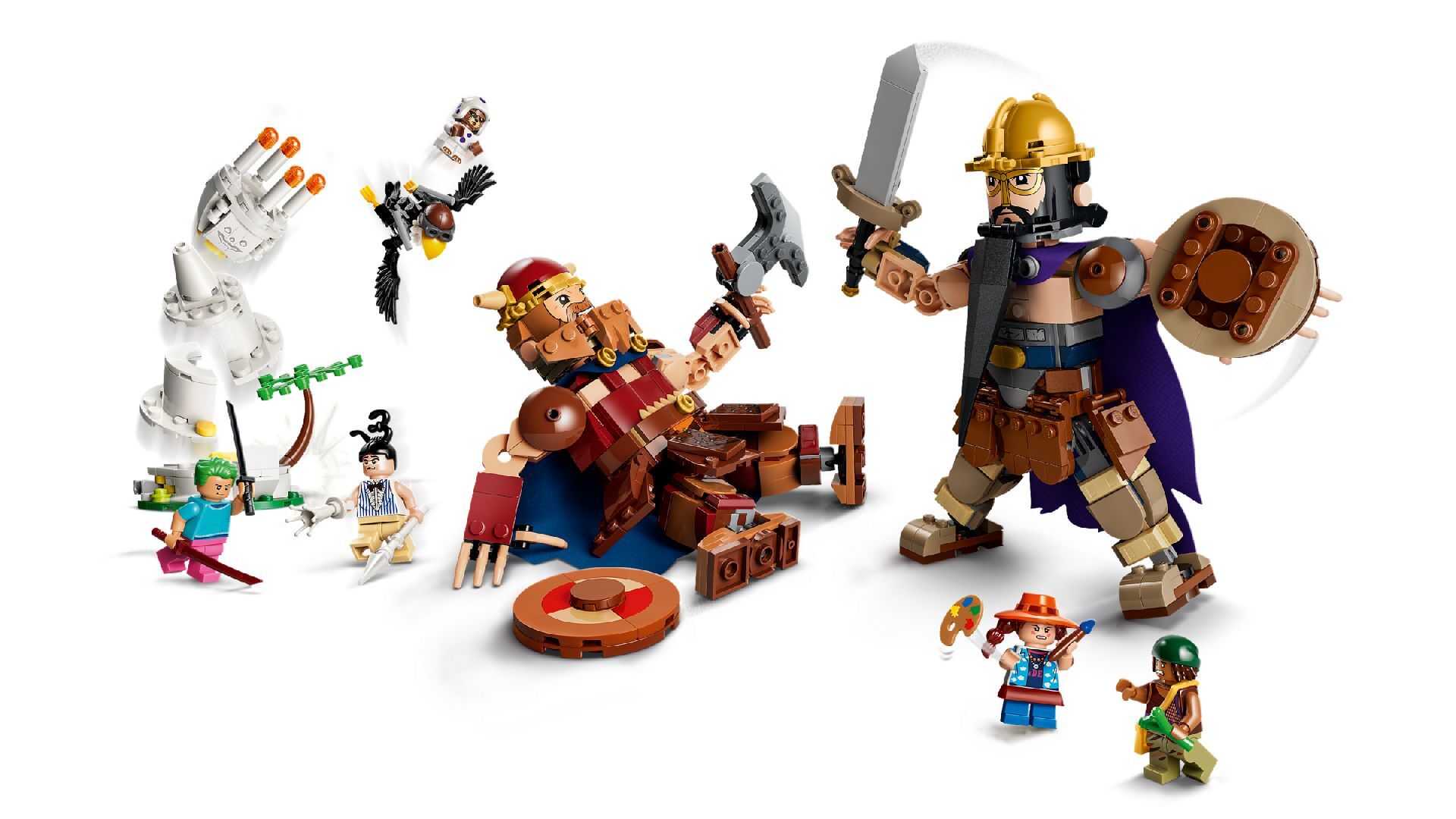 LEGO® Dorry vs. Brogy – Giants of Little Garden
