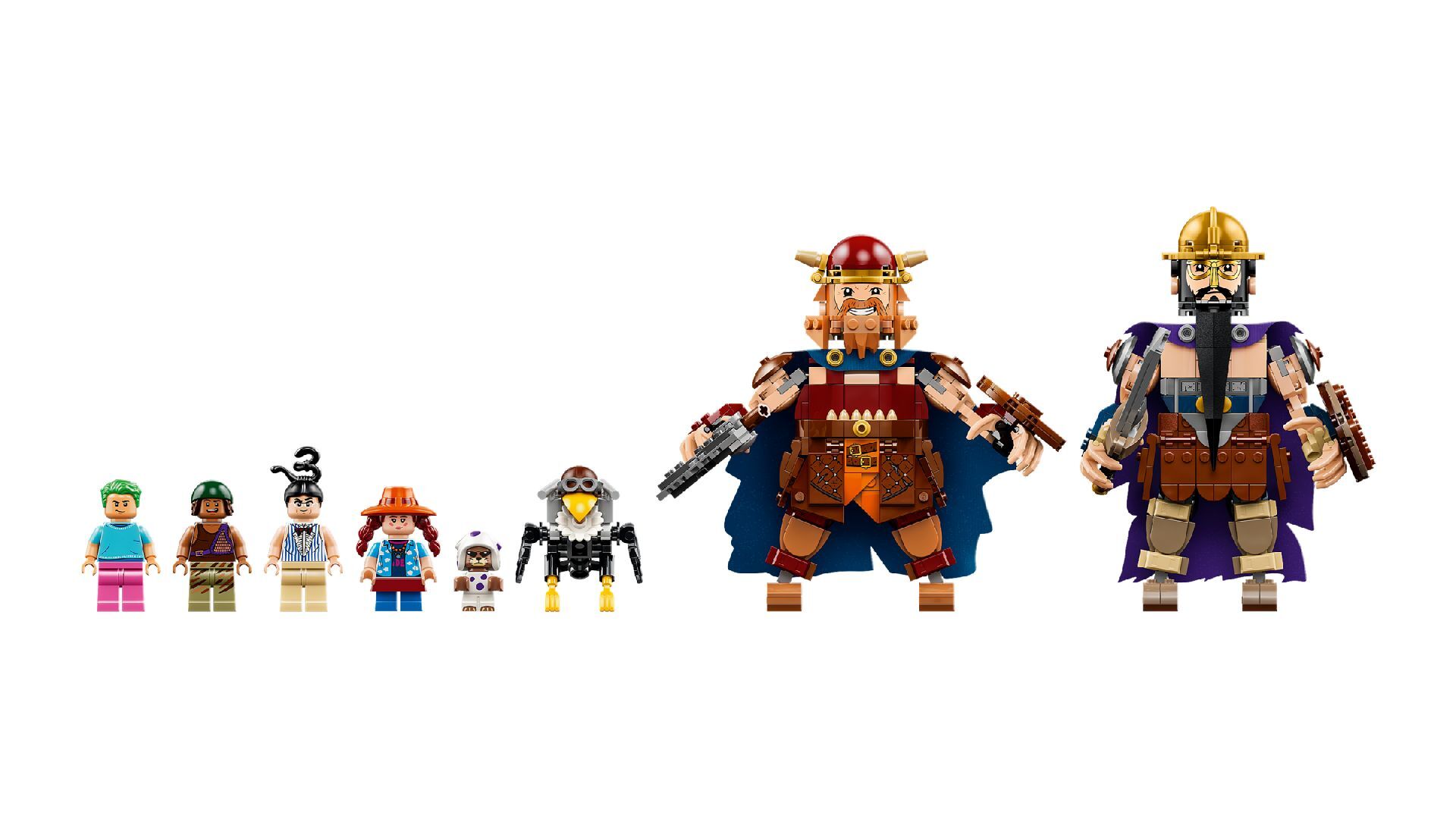 LEGO® Dorry vs. Brogy – Giants of Little Garden