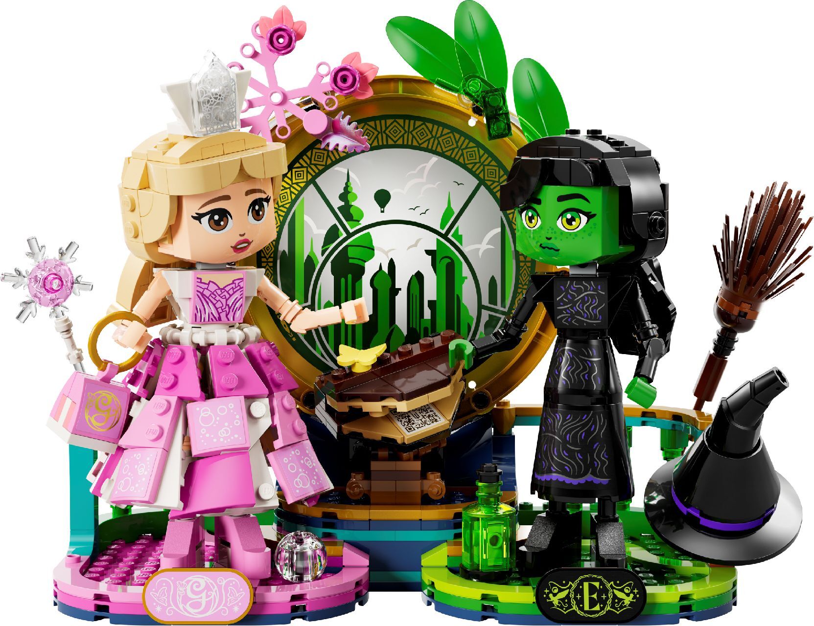 LEGO® Elphaba & Glinda Figures
