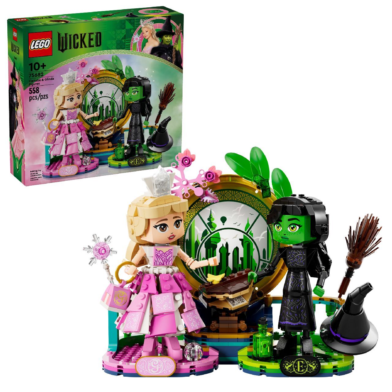 LEGO® Elphaba & Glinda Figures