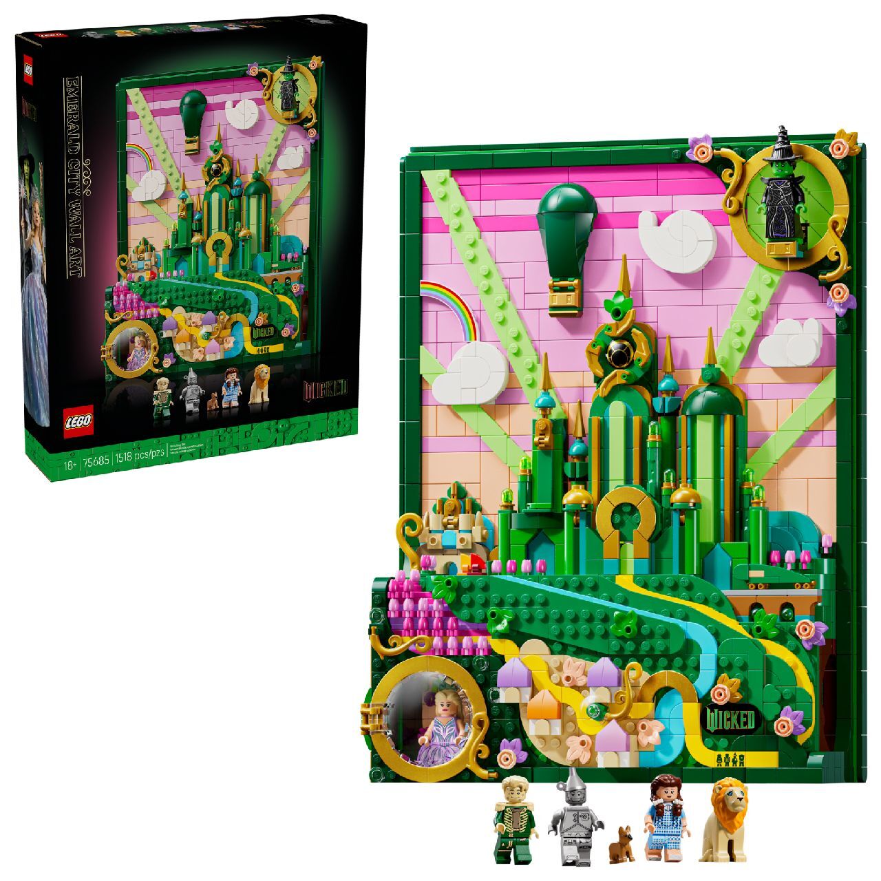 LEGO® Emerald City Wall Art