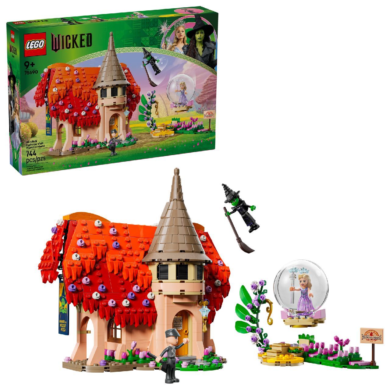 LEGO® Glinda & Elphaba Visit Munchkinland