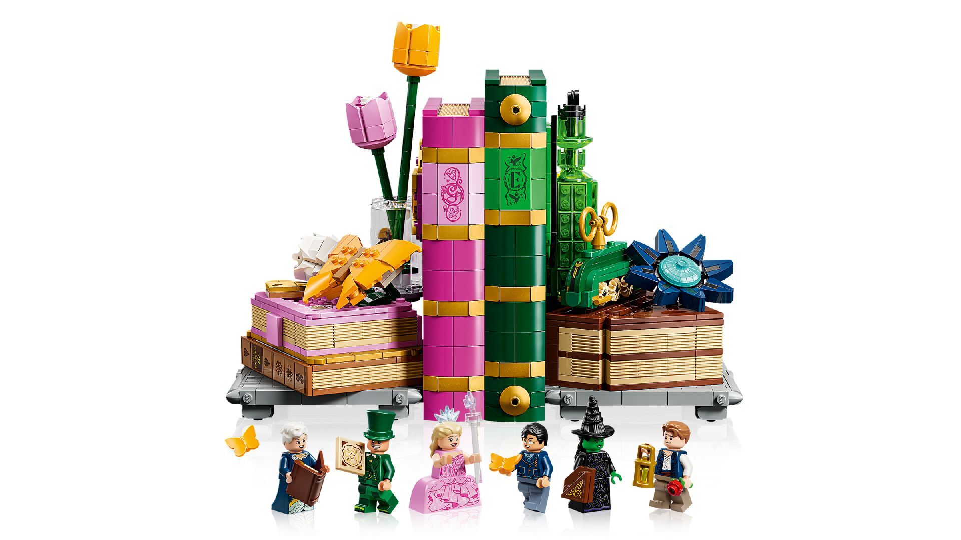 LEGO® Glinda & Elphaba Bookends