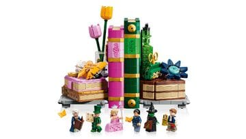 LEGO® Glinda & Elphaba Bookends
