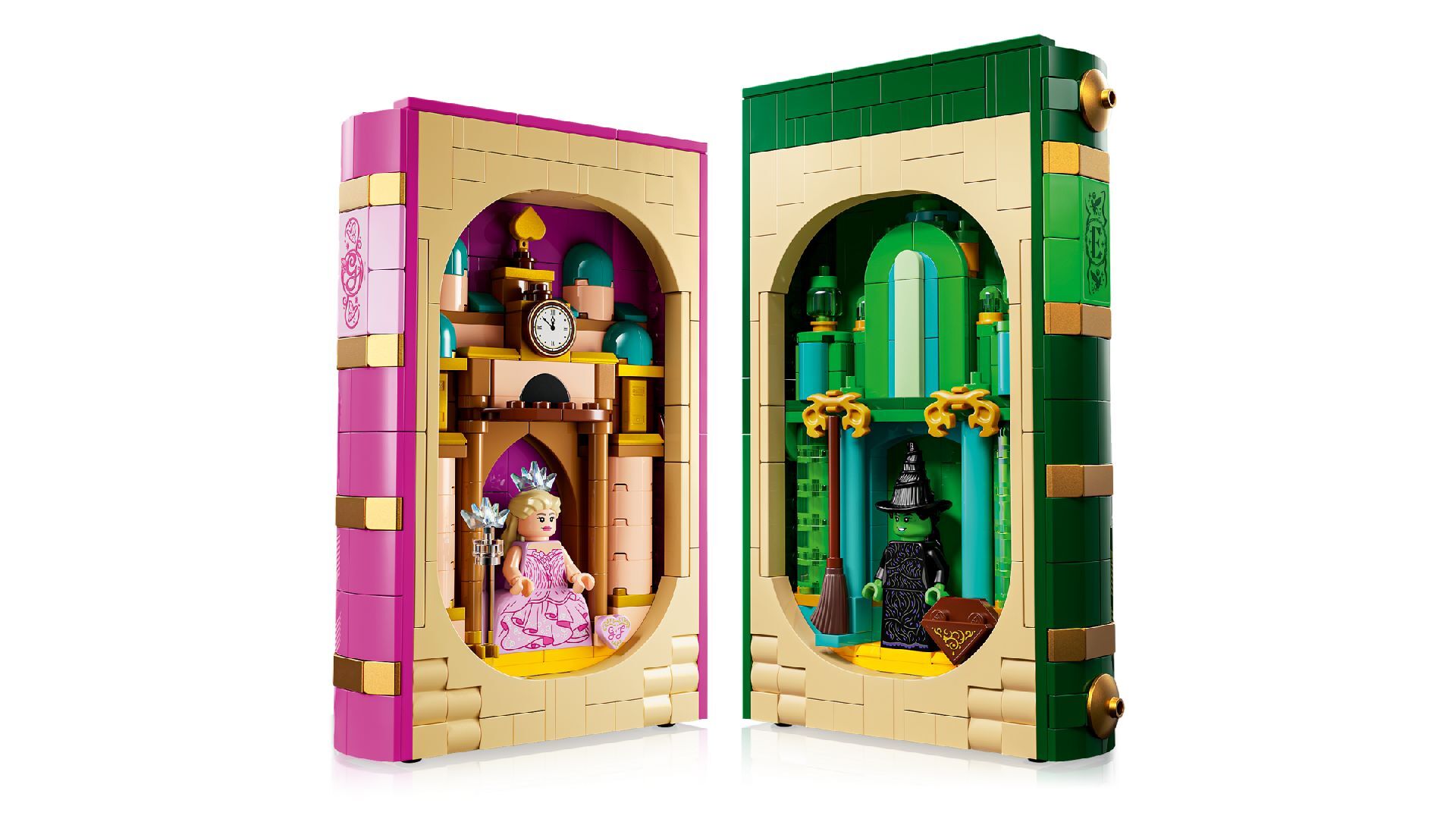 LEGO® Glinda & Elphaba Bookends