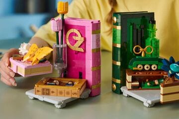 LEGO® Glinda & Elphaba Bookends