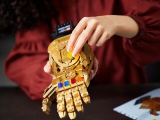 ليغو مارفل ثانوس مجموعة قفاز الأبدية