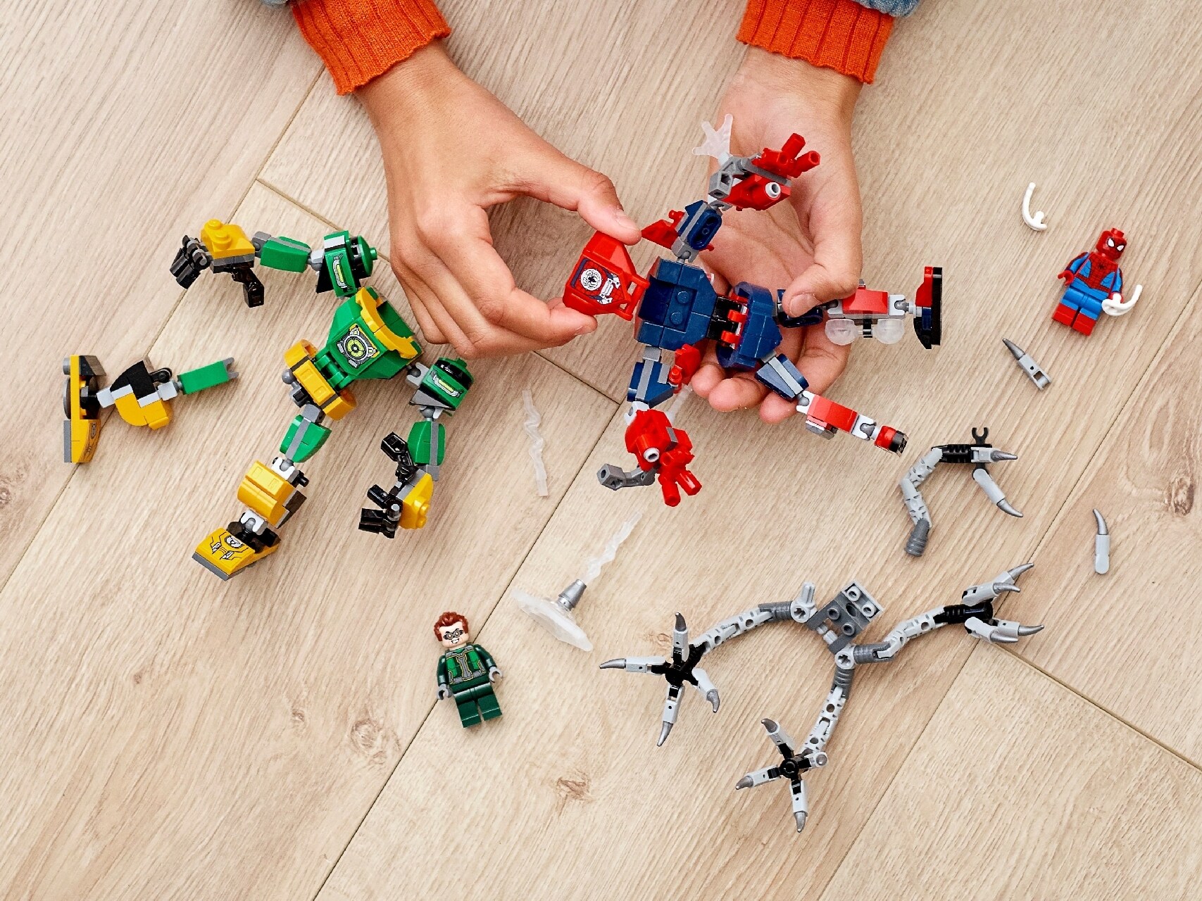 LEGO® Spider-Man & Doctor Octopus Mech Battle