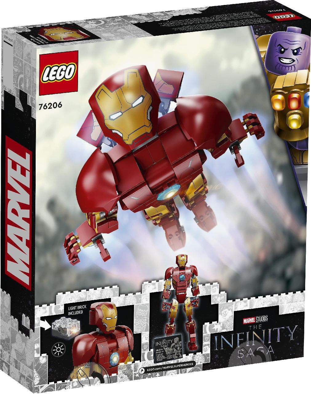 LEGO® Iron Man Figure