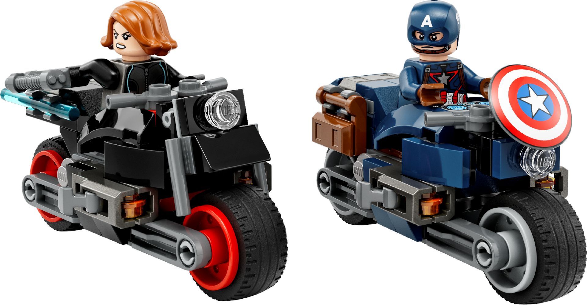 LEGO® Black Widow & Captain America Motorcycles