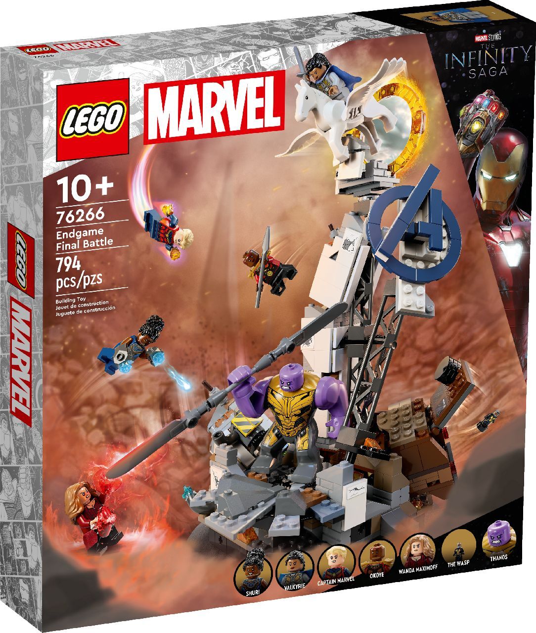 Lego Marvel The End Battle Lego Set Instructions 76261 Spider-Man