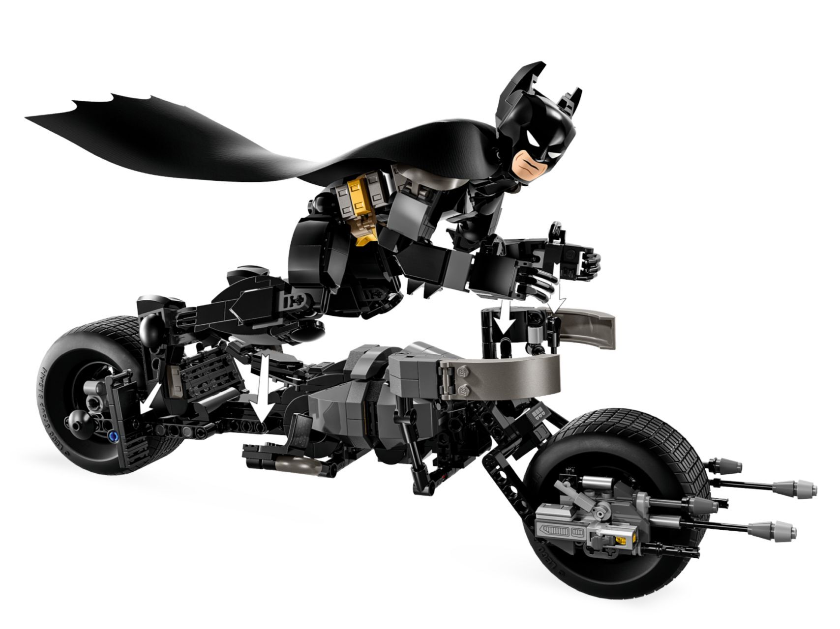 LEGO® Batman™ Construction Figure and the Bat-Pod Bike