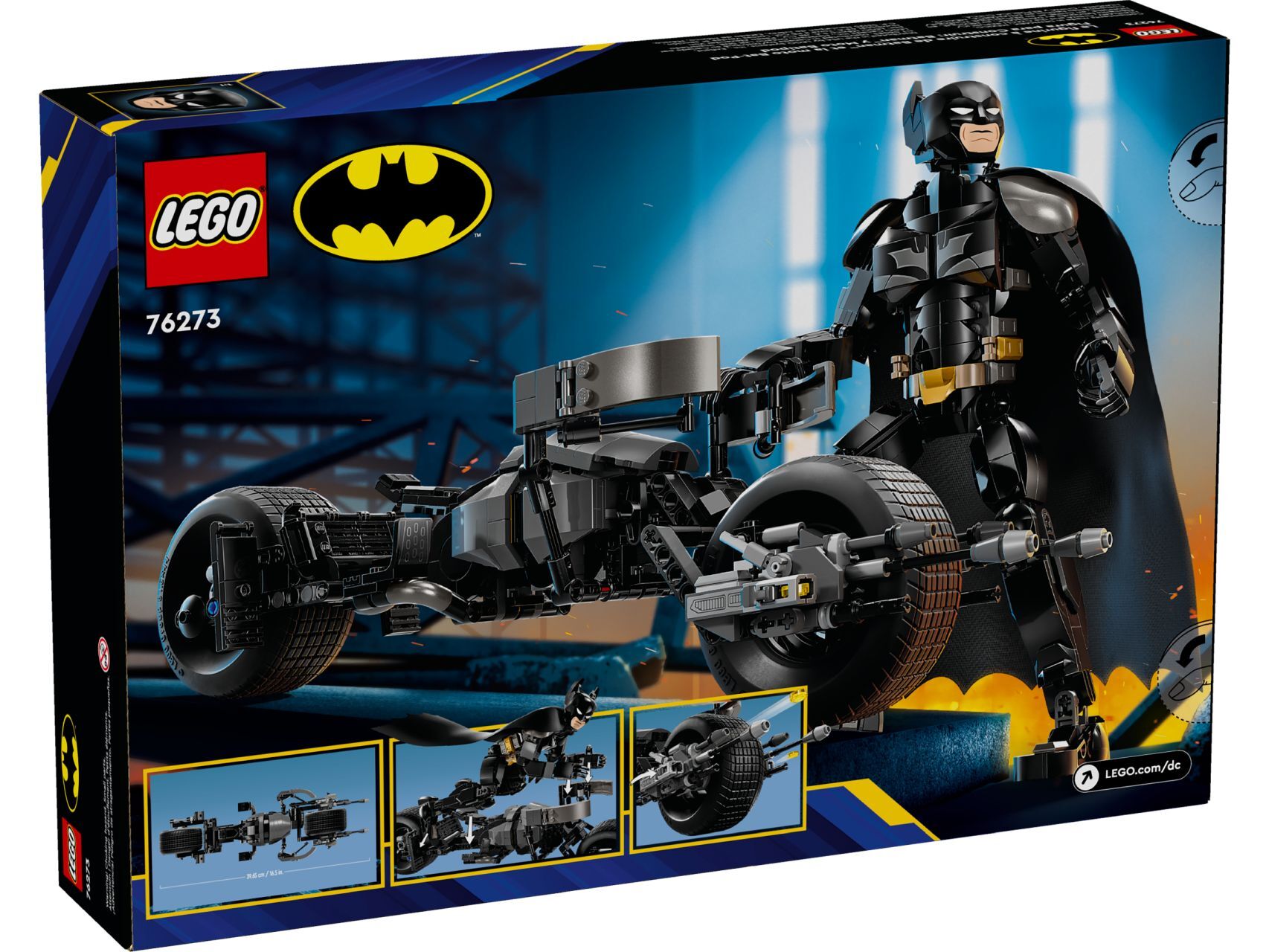 LEGO® Batman™ Construction Figure and the Bat-Pod Bike