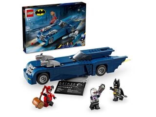 مجموعة بناء LEGO® Batman™ مع عربة بات موبايل™ ضد هارلي كوين™ ومستر فريز™