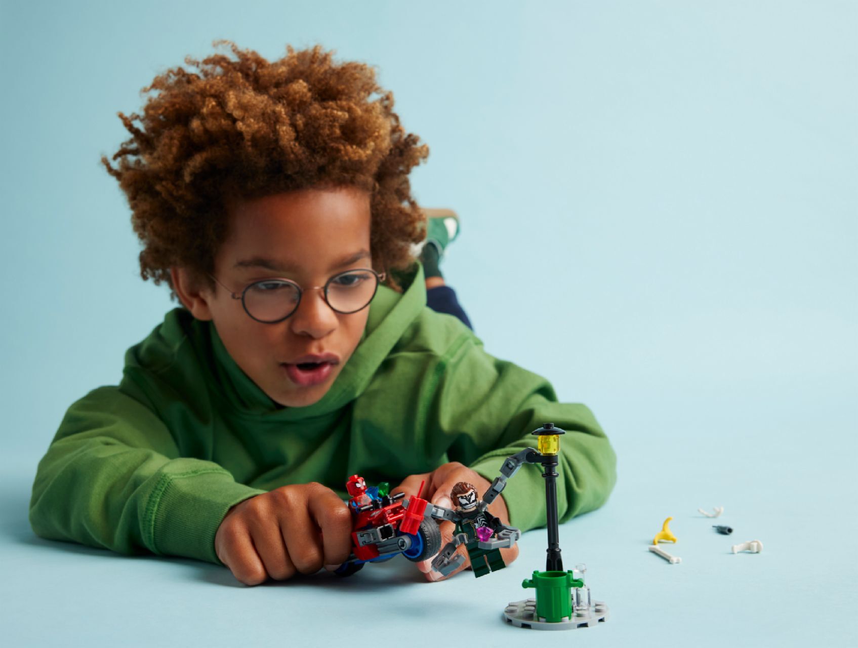 LEGO® Motorcycle Chase: Spider-Man vs. Doc Ock