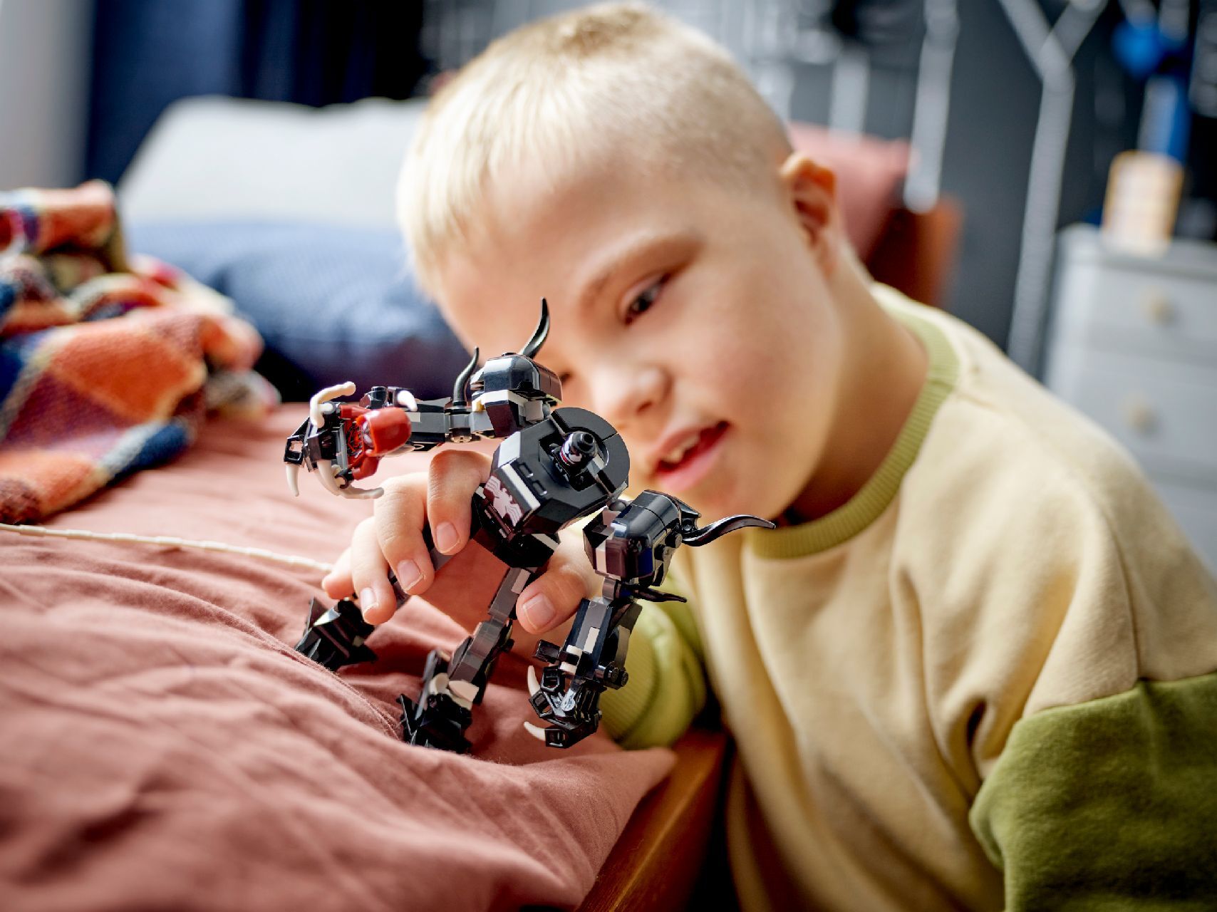 LEGO® Venom Mech Armor vs. Miles Morales