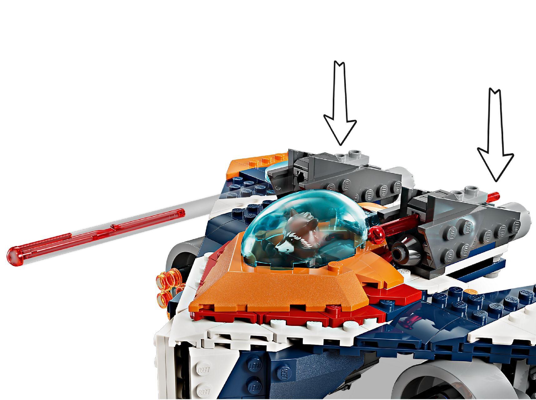 LEGO® Rocket's Warbird vs. Ronan