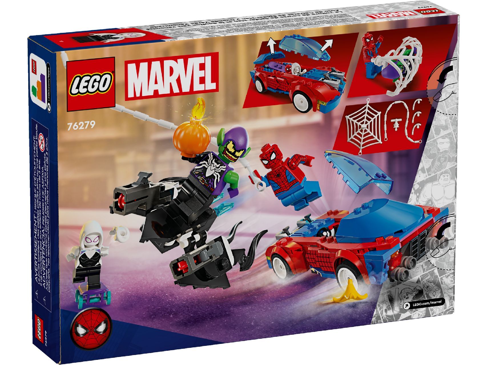 LEGO® Spider-Man Race Car & Venom Green Goblin
