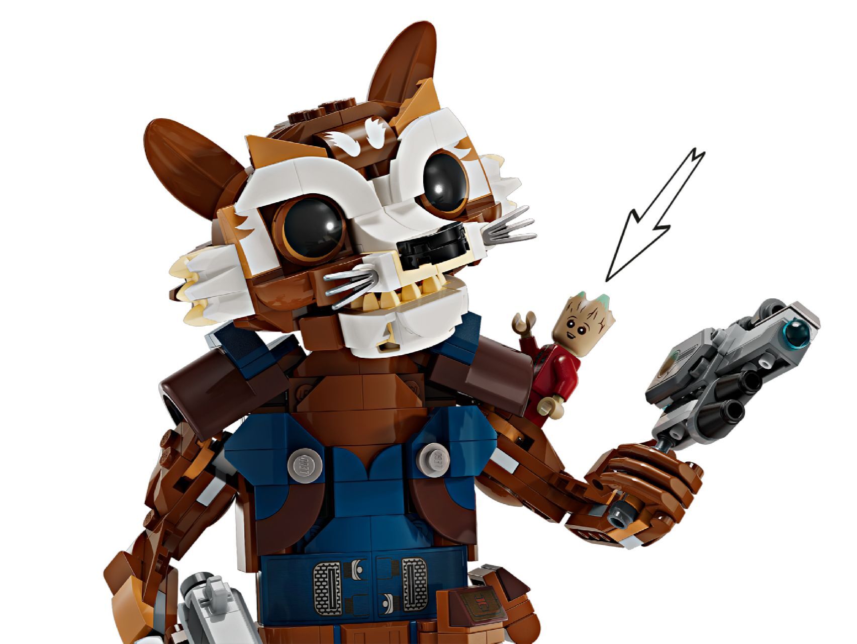 LEGO® Rocket & Baby Groot