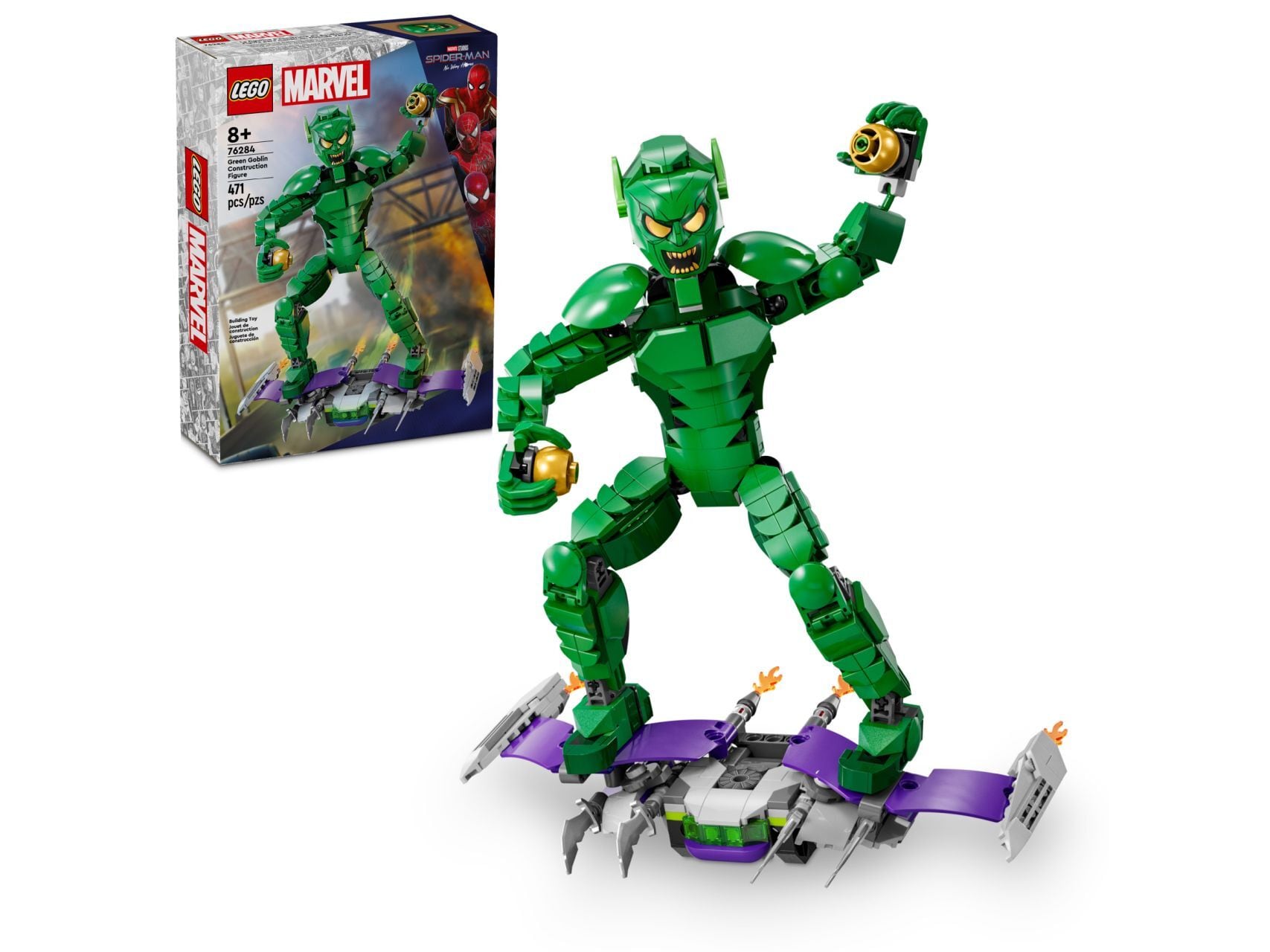 LEGO® Green Goblin Construction Figure