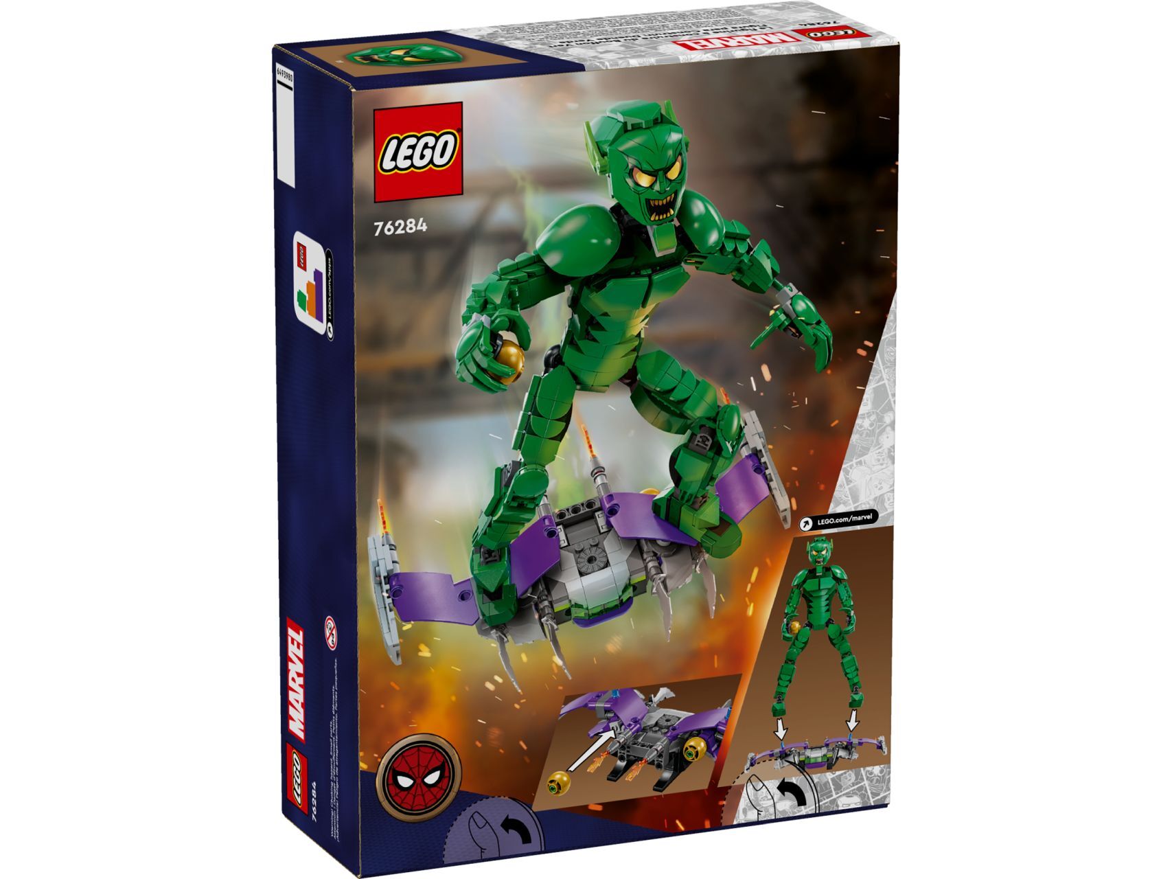 LEGO® Green Goblin Construction Figure