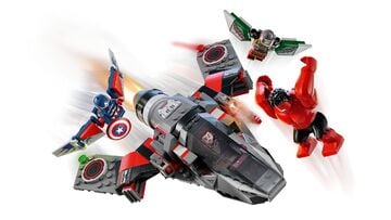 LEGO® Captain America vs. Red Hulk Battle