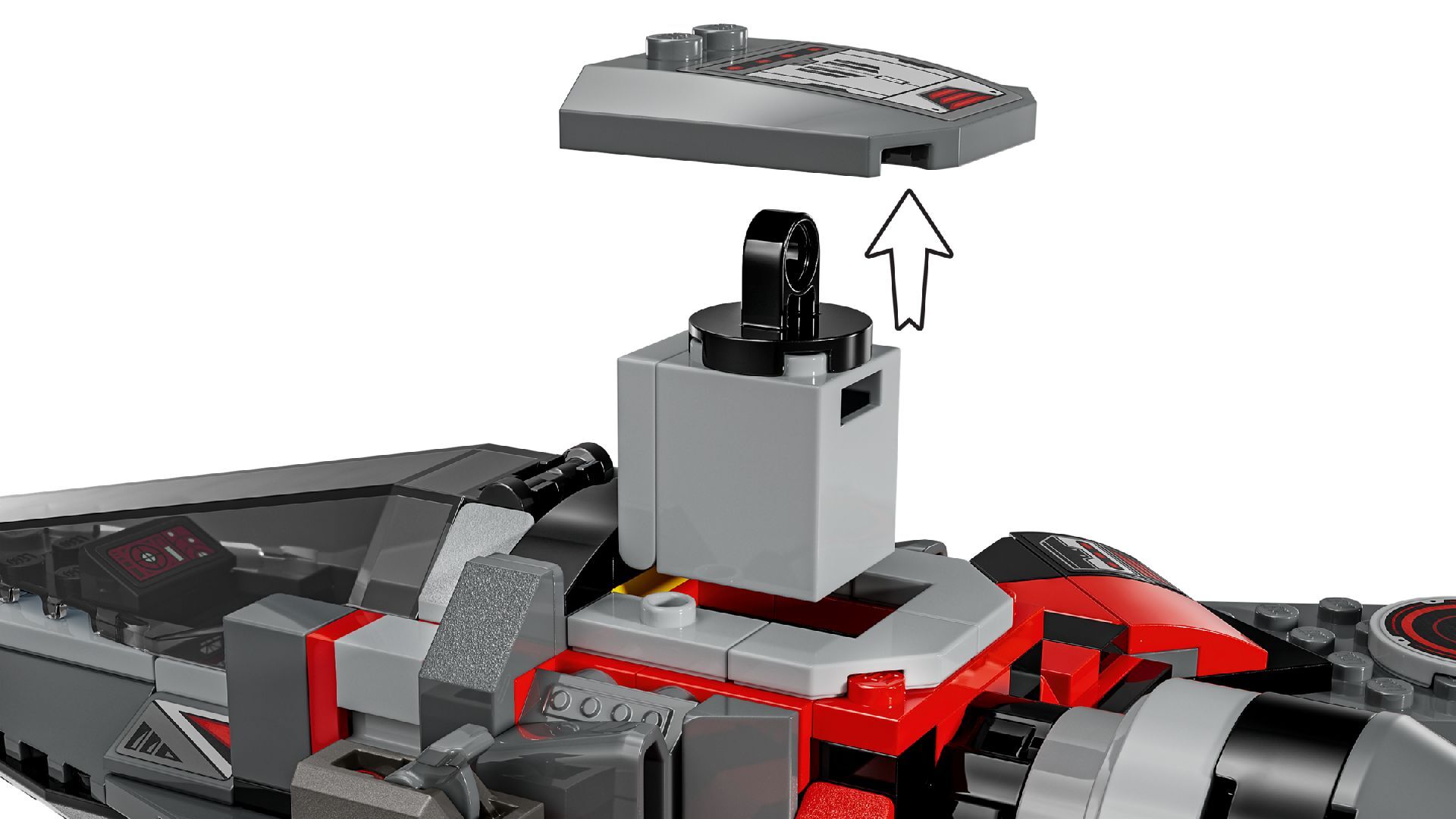 LEGO® Captain America vs. Red Hulk Battle