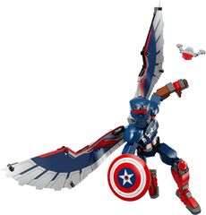 LEGO® New Captain America Construction Figure