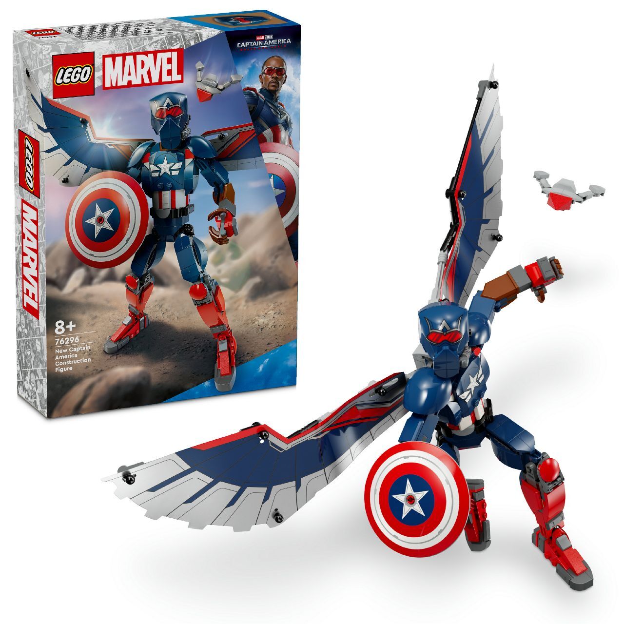 LEGO® New Captain America Construction Figure