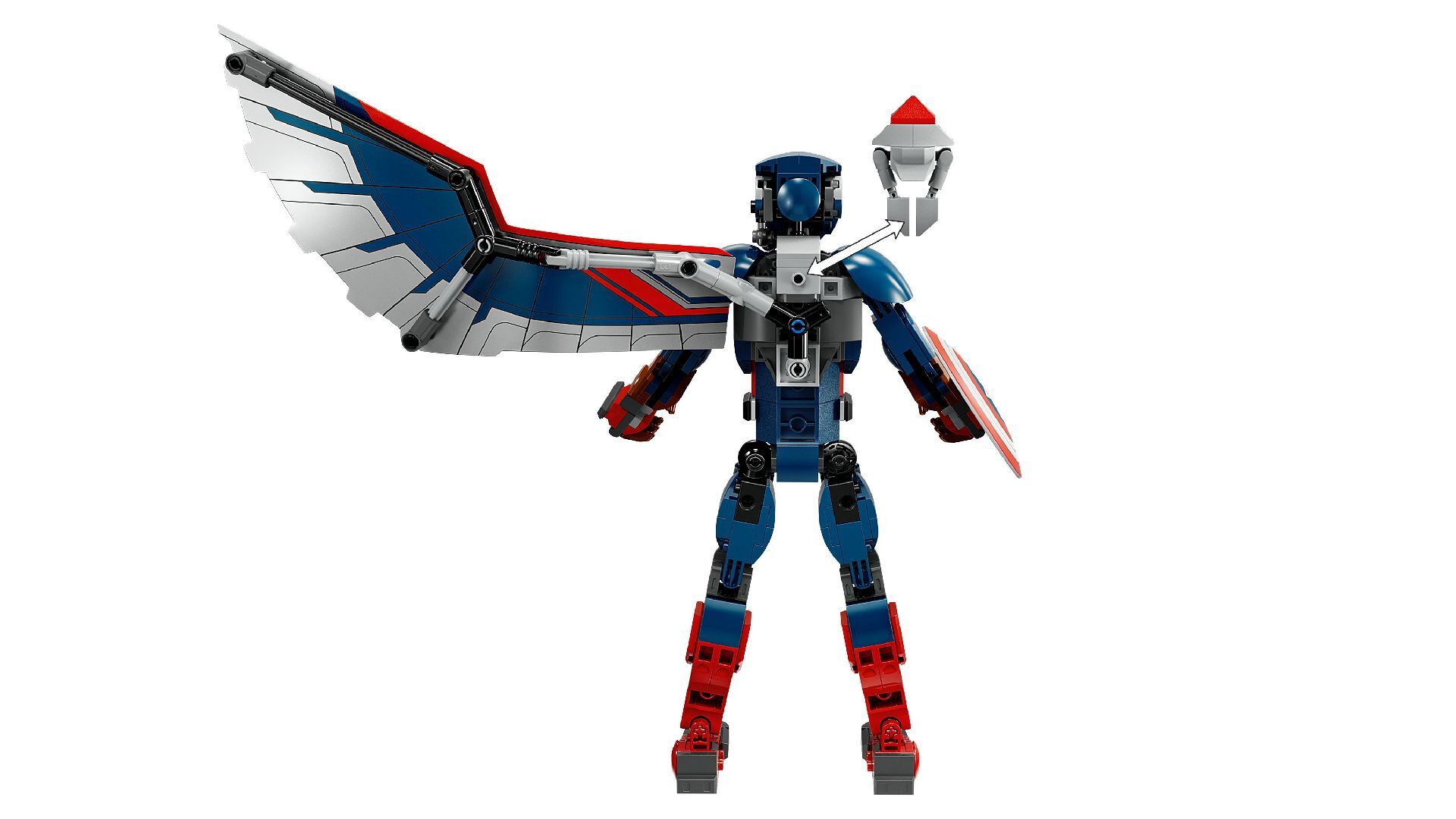 LEGO® New Captain America Construction Figure