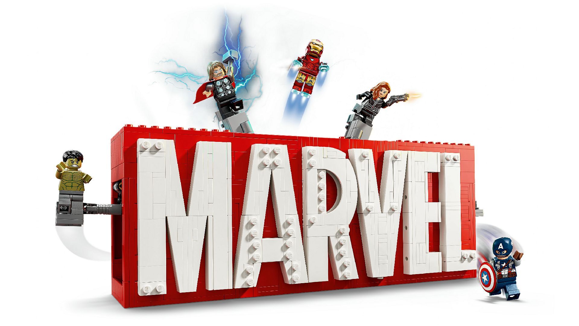 LEGO® MARVEL Logo & Minifigures