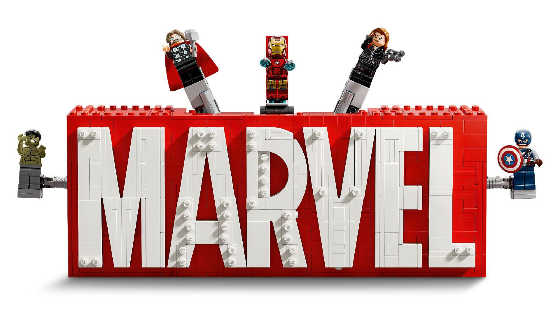 LEGO® MARVEL Logo & Minifigures